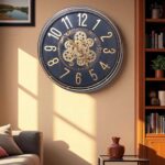 W8316B-Wall Clock-Size:18*18*3inch